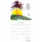 Live with Intention | 2026 12 x 24 Inch (Hanging) Monthly Square Wall Calendar | Featuring the Artwork of Renee Locks | Plastic-Free